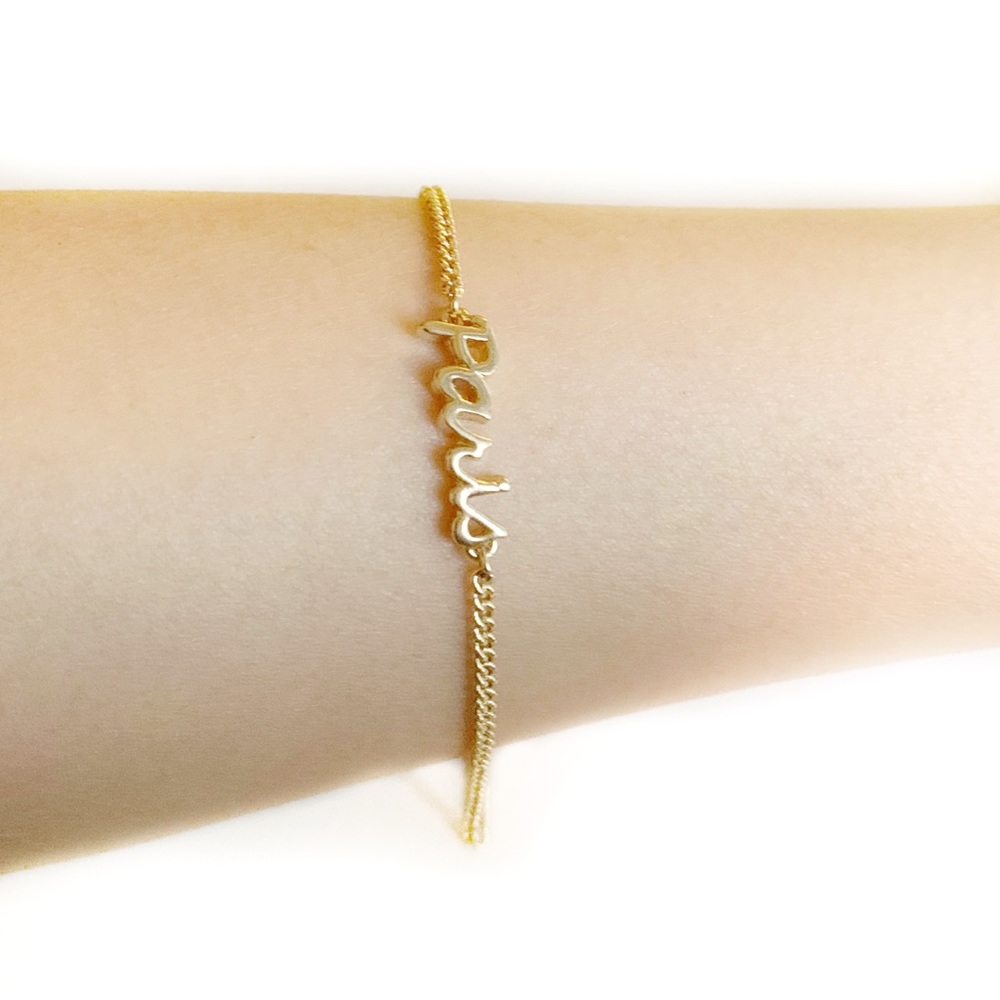 BCBGeneration BRACELET GOLD TONED PARIS DAINTY